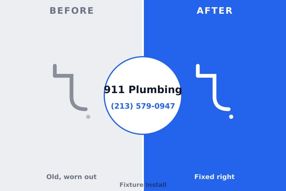 Before and after: plumbing company Vaughn, MT